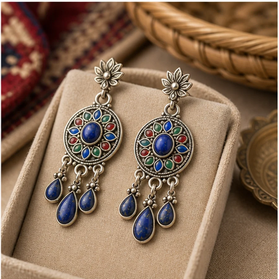 Kuchi Lapis Earrings